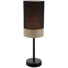 Tambura Metal & Fabric Table Lamp