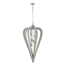 Senorita 6 Light Wooden Pendant