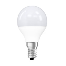 Hush E14 Round 6W Frosted LED Globe