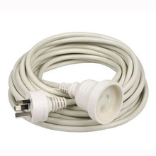 White Extension Lead