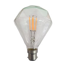 Diamond B22 Pear 3.5W Decorative LED Filament Bulb
