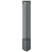 Grey Aluminium Bollard Light
