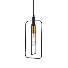 Contour Rectangular Iron Pendant Light