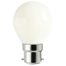 Sorelli B22 Round 4W Frosted LED Filament Bulb