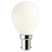 Sorelli B15 Round 4W Frosted LED Filament Bulb