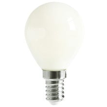 Sorelli E14 Round 4W Frosted LED Filament Bulb
