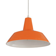 Divo Shallow Dome Steel Pendant Light
