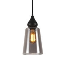 Jerez Tapered Cylinder Glass Pendant Light