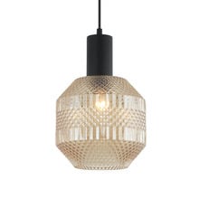 Maraca Glass & Iron Pendant Light