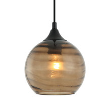 Marbre Iron Glass & Iron Pendant Light