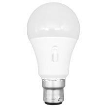Vanta B22 Pear 10W Tri-CCT Frosted LED Bulb