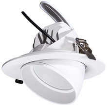 Vector 165mm Cut Out LED Snorkel Dual Power Gimble Recessed Downlight