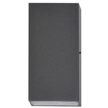 Black Outdoor Flush Mount Wall Light