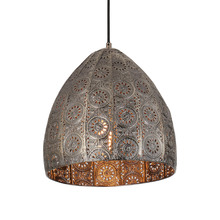 Sari Perforated Metal Pendant Light