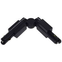 1 Circuit 3 Wire Left Elbow Track Connector