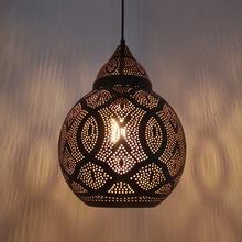 Marrakesh Bell Iron Pendant Light