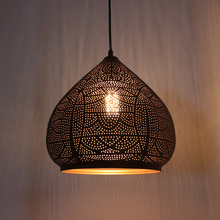 Marrakesh Ellipse Iron Pendant Light
