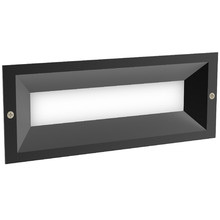 Frosted Recessed 13W LED Outdoor Wall Light