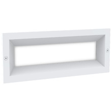 Frosted Recessed 13W LED Outdoor Wall Light