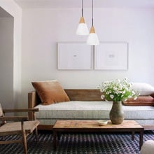 Finn Opal Glass Pendant Light