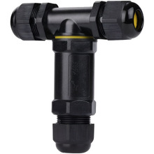 T-Shaped 3 Way Cable Connector