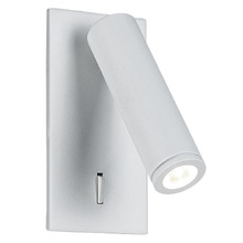 Lyon Aluminium Flush Mount Reading Wall Light