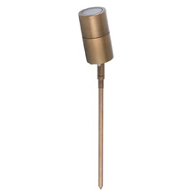 Lustro M16 Brass Garden Spike Light