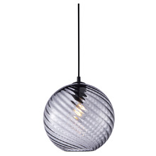 Zora Iron & Glass Pendant Light