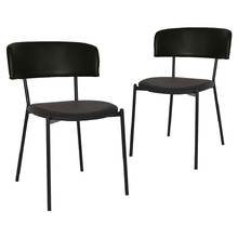 Doyers Upholstered Dining Chairs (Set of 2)