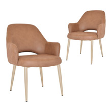 93cm Lex Upholstered Dining Chairs (Set of 2)