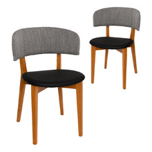 Koch Upholstered Dining Chairs (Set of 2)