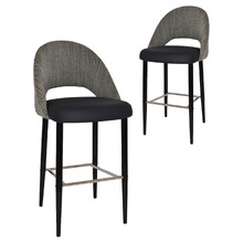 Callie Upholstered Bar Stools (Set of 2)