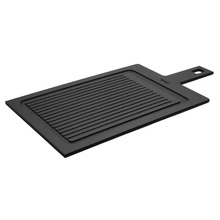 Black Cut & Serve Chopping Board