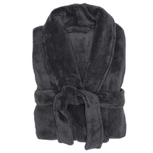 Charcoal Microplush Bath Robe