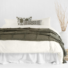 Ivory Temple Organic Cotton Quilt Cover Set