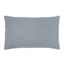 Steel Blue Temple Organic Cotton Pillowcases (Set of 2)