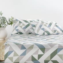 Huxley Cotton Flannelette Fitted Sheet Set