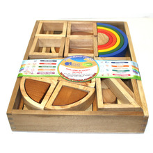 Wooden Building Block Set