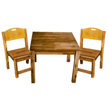 Large Table and 2 Chairs Set