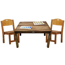Study Desk and 2 Chairs Set