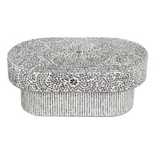 Amanda Capiz Shell Coffee Table