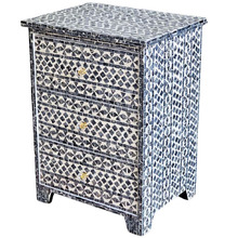 Santa Fe Shell Inlay Side Table