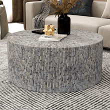 Amana Round Mother of Pearl Coffee Table