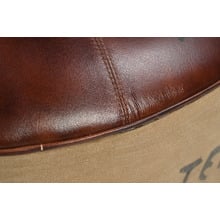 Tent 124 Leather Ottoman
