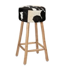 80cm Tama Cowhide Barstool