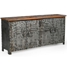 Orion 4 Door Iron Sideboard