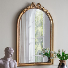 Gold Auguste Arched Wall Mirror