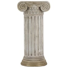 Flavel Pedestal Side Table