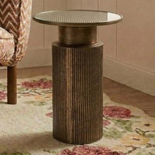 Zeno Mango Wood Side Table