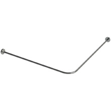 Polished Chrome Stainless Steel Shower Rail